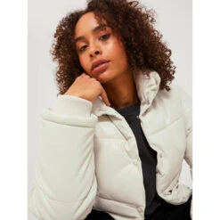 Blouson Crop Breezy Beige Femme - Jjxx -Le Dressing Parfait blouson crop breezy beige femme jjxx 3