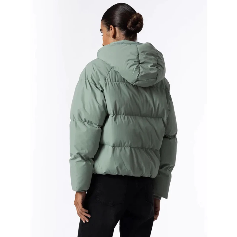 Doudoune à Capuche Atmus Hedge Vert Clair Femme - Tiffosi 4 Doudoune à Capuche Atmus Hedge Vert Clair Femme - Tiffosi – Image 2