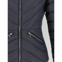 Doudoune Bi-matière Evelyn Bleu Marine Femme - Tiffosi -Le Dressing Parfait doudoune bi matiere evelyn bleu marine femme tiffosi 3