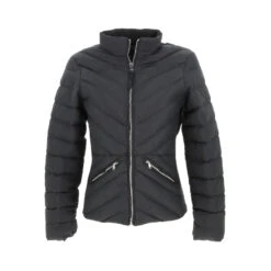 Doudoune Bi-matière Evelyn Noir Femme - Tiffosi