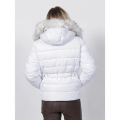 Doudoune Camilla Blanc Femme - Only -Le Dressing Parfait doudoune camilla blanc femme only 1