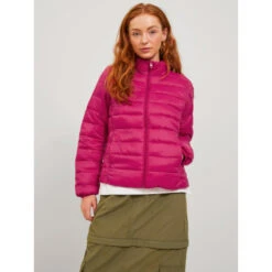 Doudoune Fine Nora Lightweight Rose Femme - JJXX