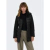 Doudoune Longue Bi-matière Sophie Noir Femme - Only -Le Dressing Parfait doudoune longue bi matiere sophie noir femme only