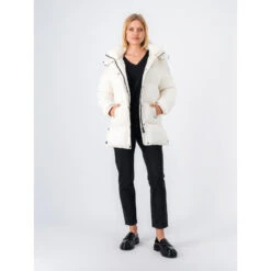 Doudoune Longue Elya Blanc Femme - Teddy Smith 9 Doudoune Longue Elya Blanc Femme - Teddy Smith -Le Dressing Parfait doudoune longue elya blanc femme teddy smith 3
