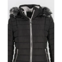 Doudoune Nebraska Noir Femme - Angele Sportswear -Le Dressing Parfait doudoune nebraska noir femme angele sportswear 2