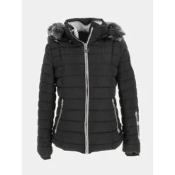 Doudoune Nebraska Noir Femme - Angele Sportswear