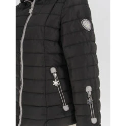 Doudoune Nebraska Noir Femme - Angele Sportswear -Le Dressing Parfait doudoune nebraska noir femme angele sportswear 3