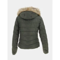 Doudoune Newellan Kaki Femme - Only -Le Dressing Parfait doudoune newellan kaki femme only 1