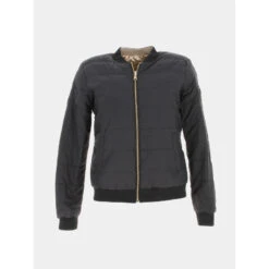 Doudoune Réversible Katias Noir/or Femme - La Petite Etoile