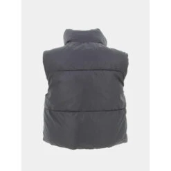 Doudoune Réversible Sans Manche Courte Ricky Noir Femme - Only -Le Dressing Parfait doudoune reversible sans manche courte ricky noir femme only 3