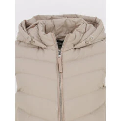Doudoune Sans Manche Eve Beige Femme - Tiffosi -Le Dressing Parfait doudoune sans manche eve beige femme tiffosi 2