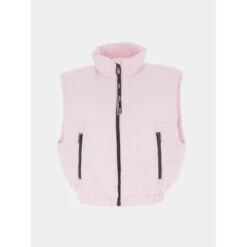 Doudoune Sans Manche Felere Rose Femme - Hugo