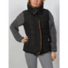 Doudoune Sans Manche Mary Noir Femme - Angele Sportswear