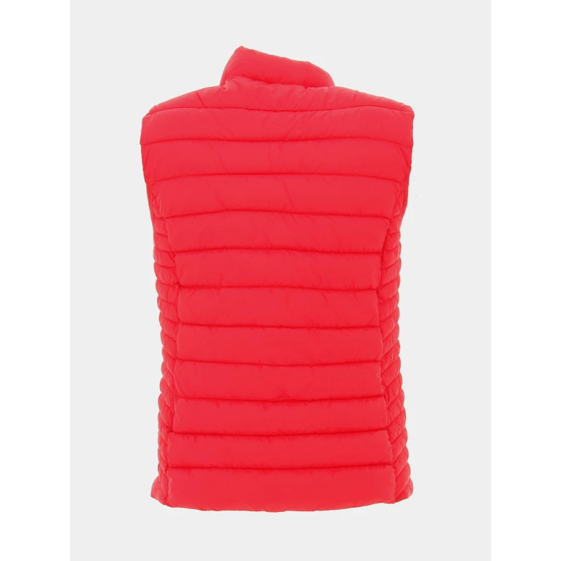 Doudoune Sans Manche Terry Rouge Femme - Teddy Smith 4 Doudoune Sans Manche Terry Rouge Femme - Teddy Smith – Image 2