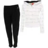 Ensemble Sport Fitness Noir/blanc Femme - Champion -Le Dressing Parfait ensemble sport fitness noirblanc femme champion