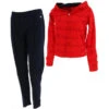 Ensemble Sport Fitness Rouge/noir Femme - Champion -Le Dressing Parfait ensemble sport fitness rougenoir femme champion