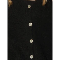 Gilet Cardigan Grazie Noir Femme - La Petite Etoile -Le Dressing Parfait gilet cardigan grazie noir femme la petite etoile 3
