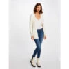 Gilet Cardigan Louis Uni Crème Femme - Morgan 2 Gilet Cardigan Louis Uni Crème Femme - Morgan -Le Dressing Parfait gilet cardigan louis uni creme femme morgan