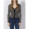 Gilet Cardigan Marinière Milia Bleu Marine Femme - Morgan -Le Dressing Parfait gilet cardigan mariniere milia bleu marine femme morgan