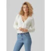 Gilet Cardigan Newlexsun Blanc Femme - Vero Moda -Le Dressing Parfait gilet cardigan newlexsun blanc femme vero moda