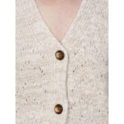 Gilet Cardigan Vichy Beige Femme - Vero Moda -Le Dressing Parfait gilet cardigan vichy beige femme vero moda 3