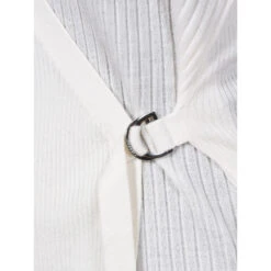 Gilet Cardigan Wrap écru Femme - Calvin Klein -Le Dressing Parfait gilet cardigan wrap ecru femme calvin klein 3