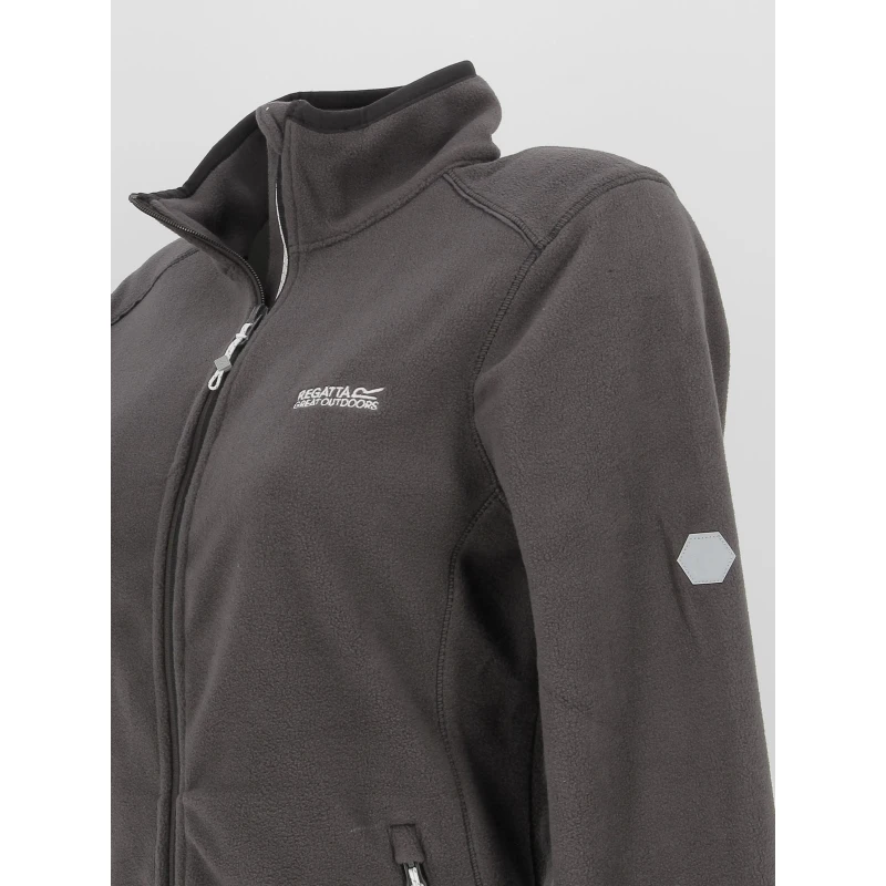 Gilet Polaire Floreo Gris Anthracite Femme - Regatta 5 Gilet Polaire Floreo Gris Anthracite Femme - Regatta – Image 3