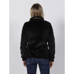 Gilet Polaire Innsbruck Noir Femme - Angele Sportswear -Le Dressing Parfait gilet polaire innsbruck noir femme angele sportswear 1