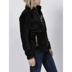 Gilet Polaire Innsbruck Noir Femme - Angele Sportswear -Le Dressing Parfait gilet polaire innsbruck noir femme angele sportswear 2