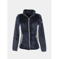 Gilet Polaire Terra Bleu Marine Femme - Angele Sportswear