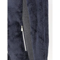 Gilet Polaire Terra Bleu Marine Femme - Angele Sportswear -Le Dressing Parfait gilet polaire terra bleu marine femme angele sportswear 3