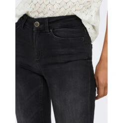 Jean Blush Mi-haut Noir Femme - Only -Le Dressing Parfait jean blush mi haut noir femme only 2