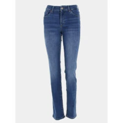 Jean Droit Alicia Bleu Femme - Only