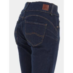 Jean Droit Double Up Bleu Femme - Tiffosi -Le Dressing Parfait jean droit double up bleu femme tiffosi 3