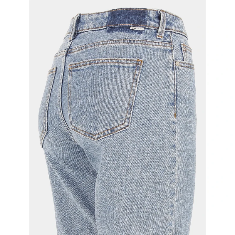 Jean Droit Emily Bleu Femme - Only 6 Jean Droit Emily Bleu Femme - Only – Image 4