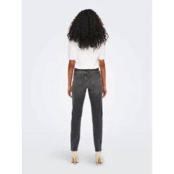 Jean Droit Taille Haute Emily Gris Femme - Only 7 Jean Droit Taille Haute Emily Gris Femme - Only -Le Dressing Parfait jean droit taille haute emily gris femme only 1