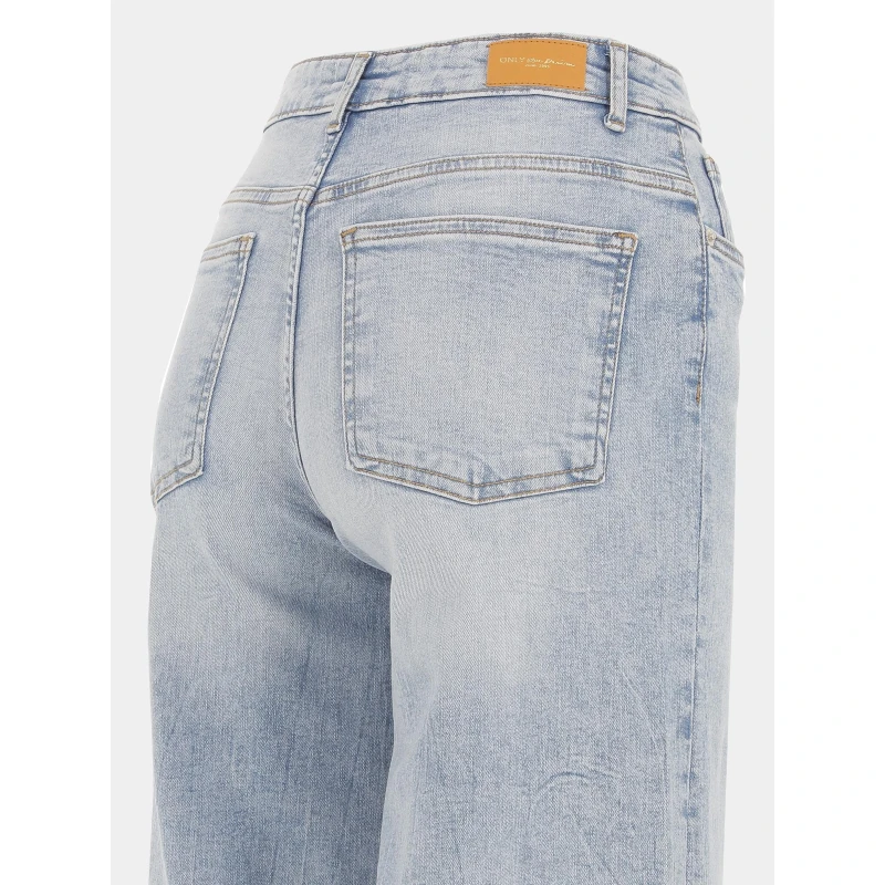 Jean Large Crop Madison Bleu Femme - Only 6 Jean Large Crop Madison Bleu Femme - Only – Image 4