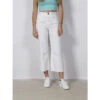Jean Large Crop Wild Kathy Blanc Femme - Vero Moda -Le Dressing Parfait jean large crop wild kathy blanc femme vero moda