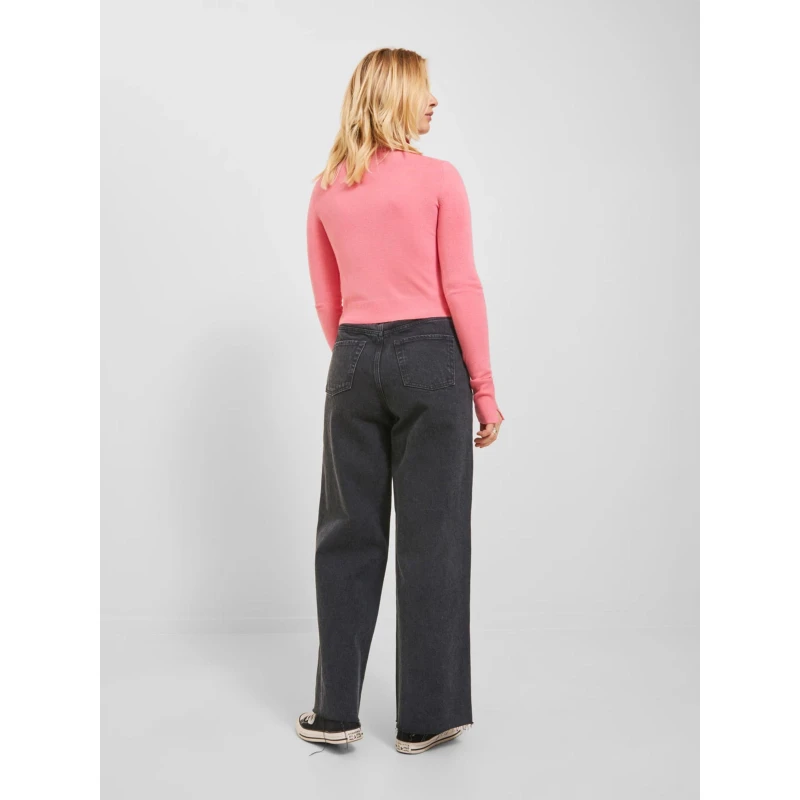 Jean Large Taille Haute Tokyo Noir Femme - Jjxx 4 Jean Large Taille Haute Tokyo Noir Femme - Jjxx – Image 2