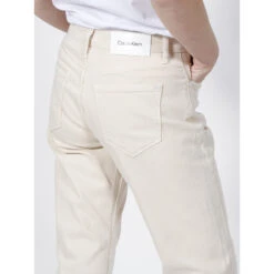 Jean Mom Ankle Beige Femme - Calvin Klein -Le Dressing Parfait jean mom ankle beige femme calvin klein 3