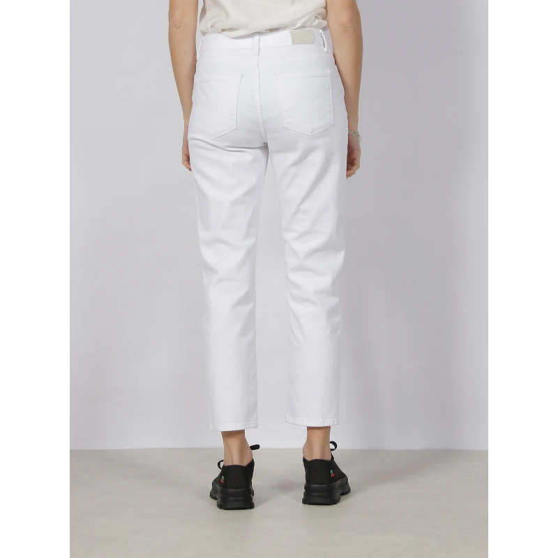 Jean Mom Emily Stretch Blanc Femme - Only 4 Jean Mom Emily Stretch Blanc Femme - Only – Image 2