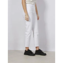 Jean Mom Emily Stretch Blanc Femme - Only 8 Jean Mom Emily Stretch Blanc Femme - Only -Le Dressing Parfait jean mom emily stretch blanc femme only 2