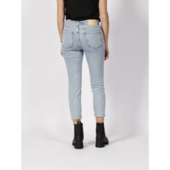 Jean Mom Emily Stretch Life Bleu Clair Femme - Only -Le Dressing Parfait jean mom emily stretch life bleu clair femme only 1