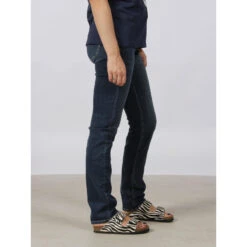 Jean Regular Taille Basse Bleu Femme - Le Temps Des Cerises -Le Dressing Parfait jean regular taille basse bleu femme le temps des cerises 2