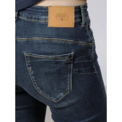 Jean Regular Taille Basse Bleu Femme - Le Temps Des Cerises -Le Dressing Parfait jean regular taille basse bleu femme le temps des cerises 3