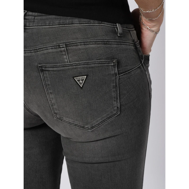 Jean Skinny Curve X Carrie Gris Femme - Guess 6 Jean Skinny Curve X Carrie Gris Femme - Guess – Image 4