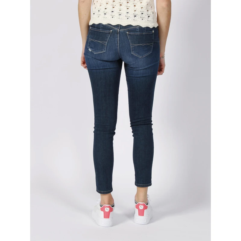 Jean Skinny Destiny Push Up Bleu Marine Femme - Salsa 4 Jean Skinny Destiny Push Up Bleu Marine Femme - Salsa – Image 2