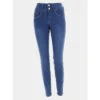 Jean Skinny Double Up Effect 230 Bleu Femme -Tiffosi -Le Dressing Parfait jean skinny double up effect 230 bleu femme tiffosi