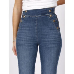 Jean Skinny Gwenny Bleu Femme - Guess -Le Dressing Parfait jean skinny gwenny bleu femme guess 3