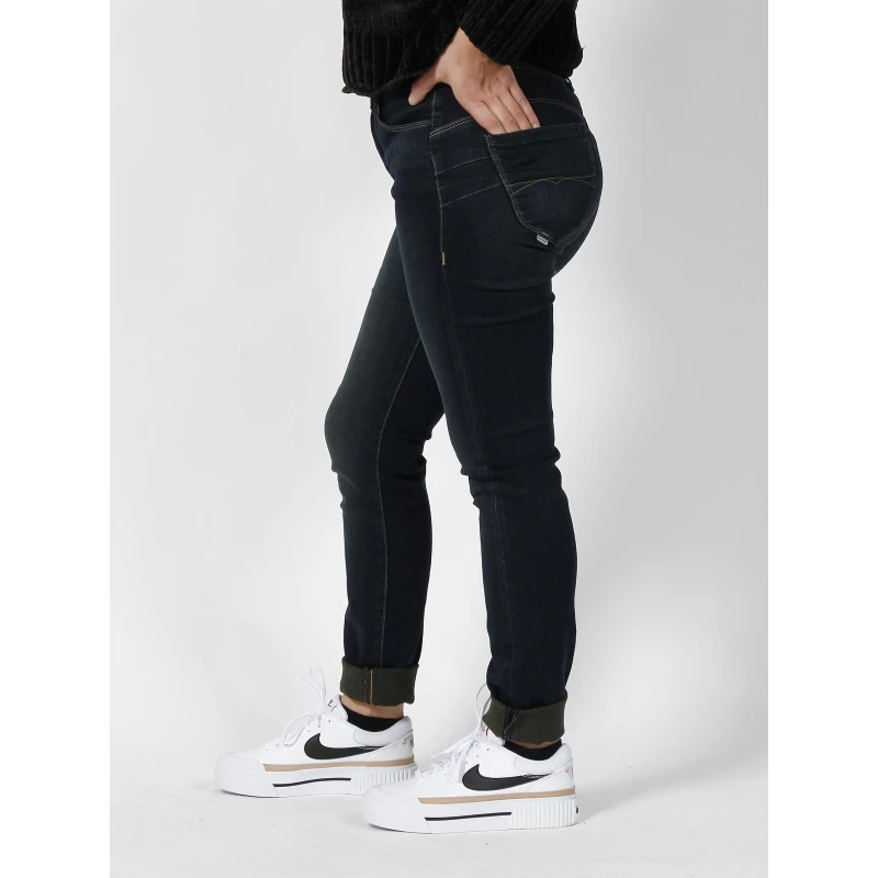 Jean Skinny Secret Bleu Femme - Salsa 5 Jean Skinny Secret Bleu Femme - Salsa – Image 3